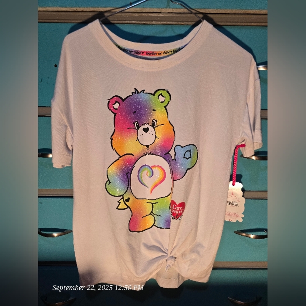 Justice Rainbow Bear Kids T-Shirt